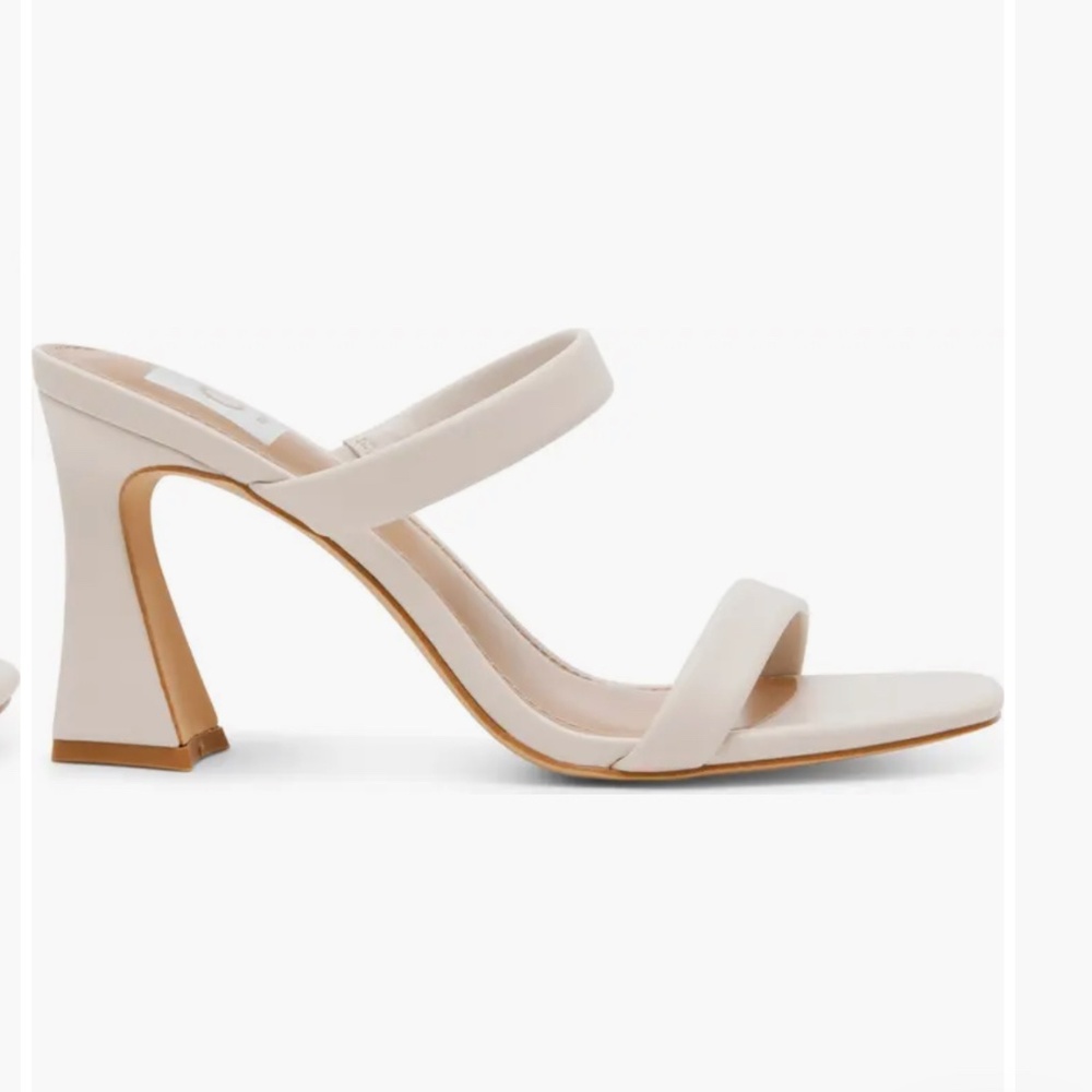 Dolce Vita strappy heels ivory